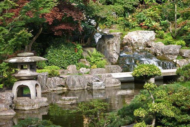Thi công sân vườn kiểu Nhật mang đậm nét Á Đông